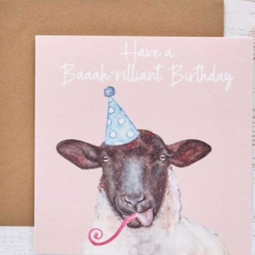 Baaah-rilliant! - Birthday Card
